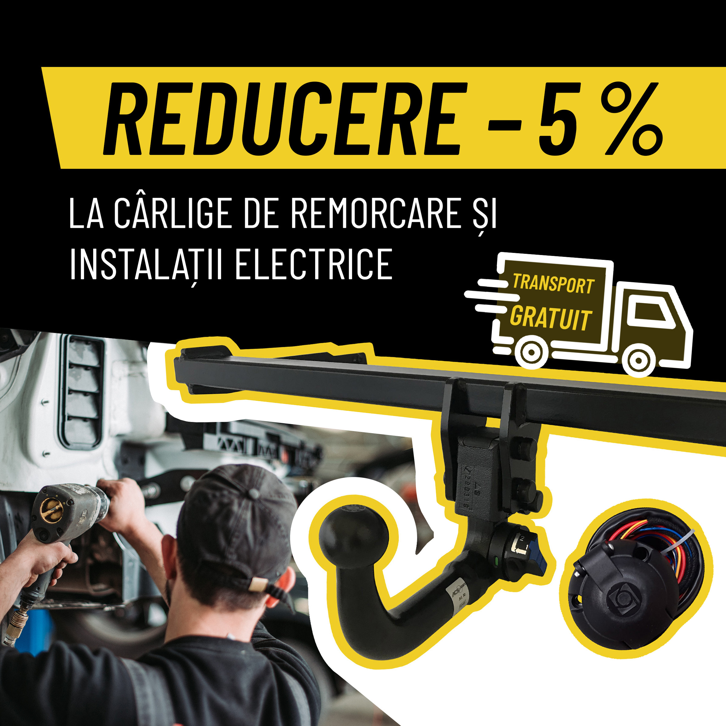 reducere 5% carlige de remorcare